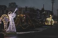 Świąteczna iluminacja w Chybiu