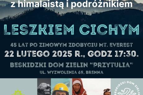 Spotkanie z Leszkiem Cichym - himalaistą i podróżnikiem