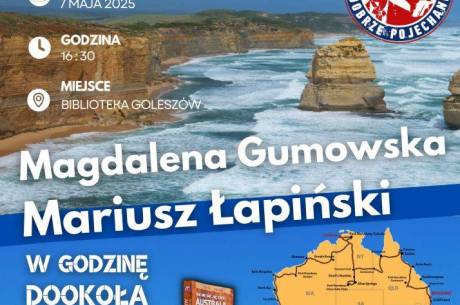 Magdalena Gumowska i Mariusz Łapiński - spotkanie autorskie w Gminnej Bibliotece Publicznej w Goleszowie