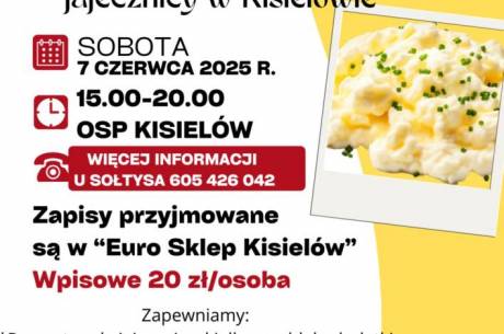 Tradycyjne smażenie jajecznicy w Kisielowie