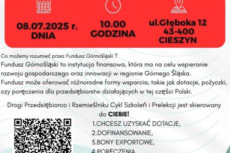 Spotkanie z Przedstawicielami z Funduszu Górnośląskiego S. A. 